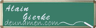 Alain Gierke Visitenkarte